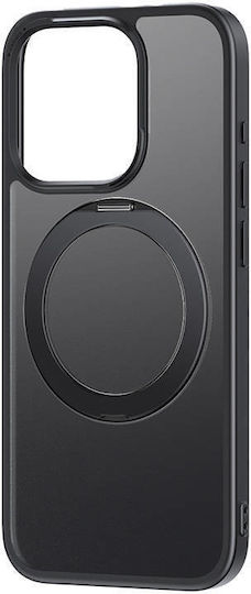 Baseus Series 360 Full Cover Silicon 1mm Magnetic Negru (iPhone 15 Plus / 16 Plus)