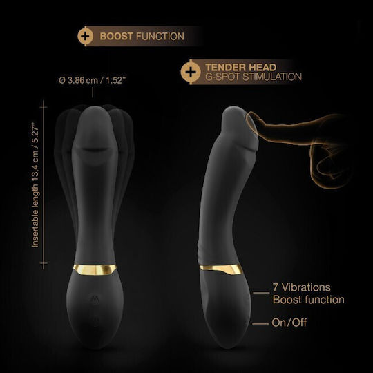 Dorcel Tender Spot Δονητής G-Spot 20cm Black