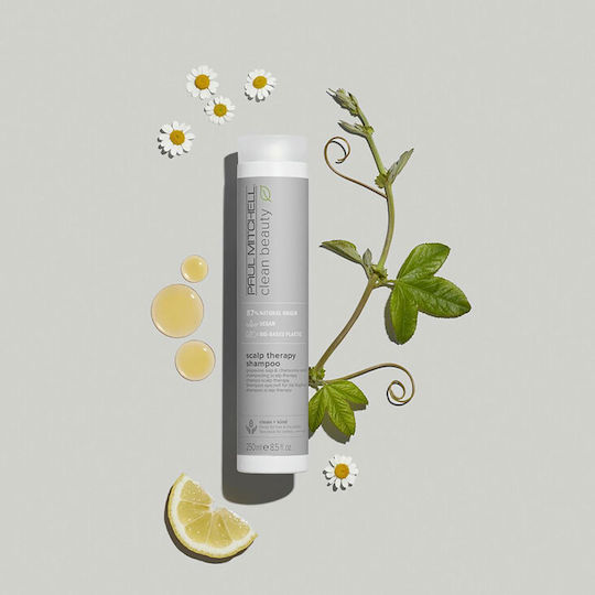 Paul Mitchell Clean Beauty Scalp Therapy Σαμπουάν Διατήρησης Χρώματος για Βαμμένα Μαλλιά 250ml