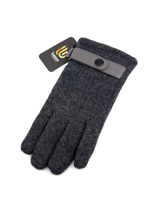 Gray Wolle Handschuhe Berührung