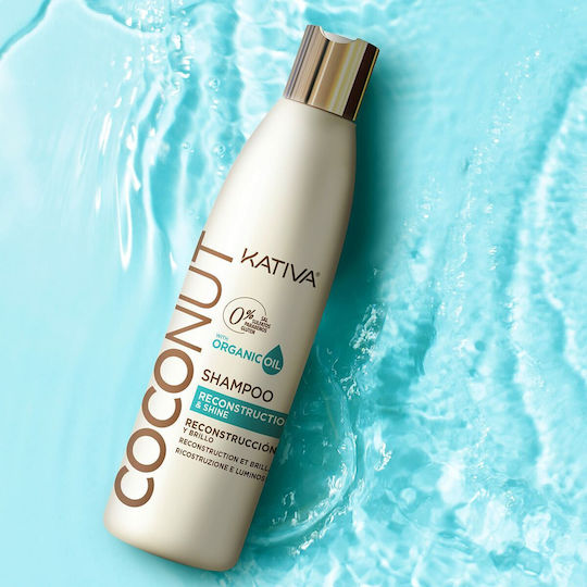 Kativa Coconut Shampoos Reconstruction/Nourishment & Shine 550ml