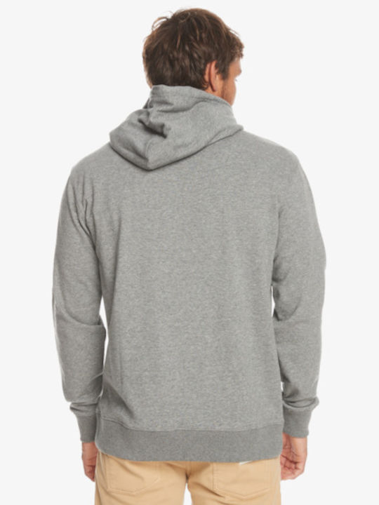 Quiksilver Omni Men's Sweatshirt with Hood and Pockets Gray