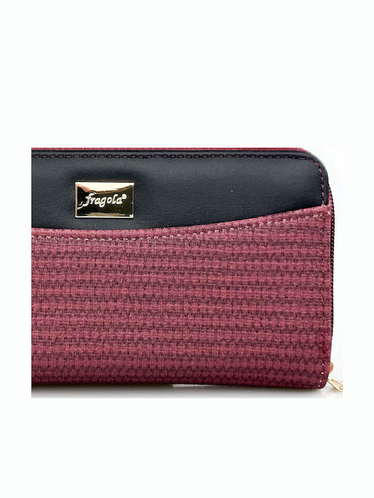 Large Women's Wallet Classic Burgundy