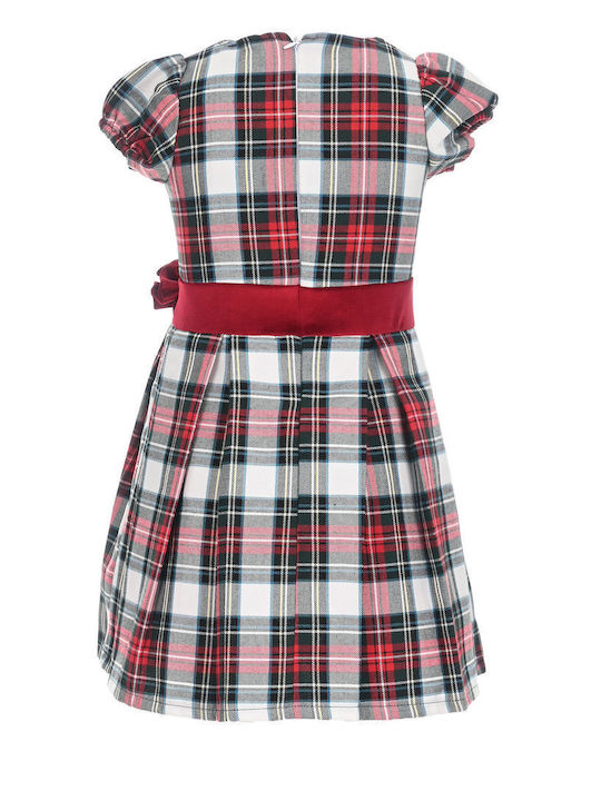 Energiers Kids Dress Checked Red