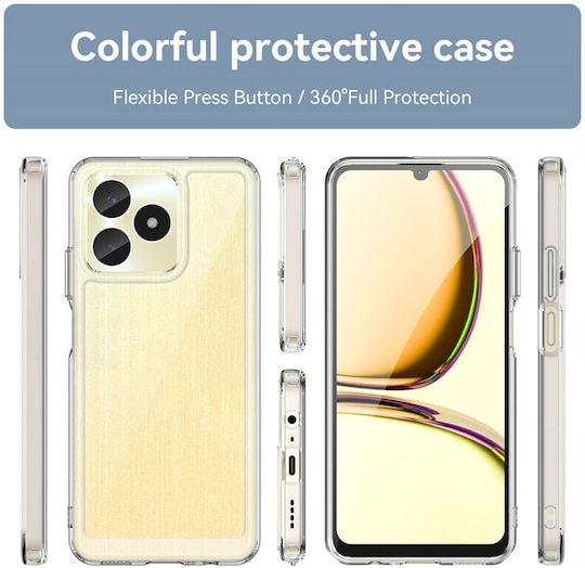 Colorful Series Back Cover Σιλικόνης Διάφανο (Realme C51)