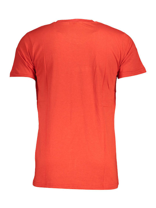 Squola Nautica Italiana Herren T-Shirt Kurzarm Rot