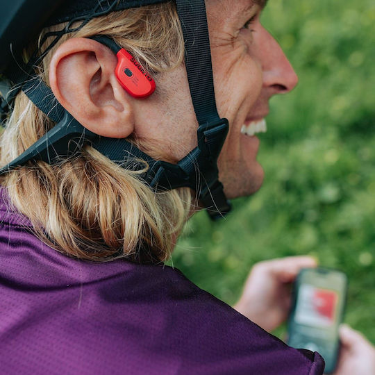 Suunto Wing Knochenleitung Bluetooth-Freisprecheinrichtung Kopfhörer mit Schweißresistenz Rot