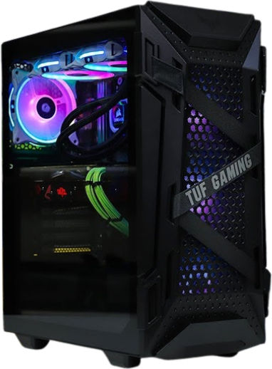 Vengeance Legend-V48 ASUS Edition Gaming Desktop PC (Ryzen 7-7700/32GB DDR5/1TB SSD/Radeon RX 7700 XT/No OS)