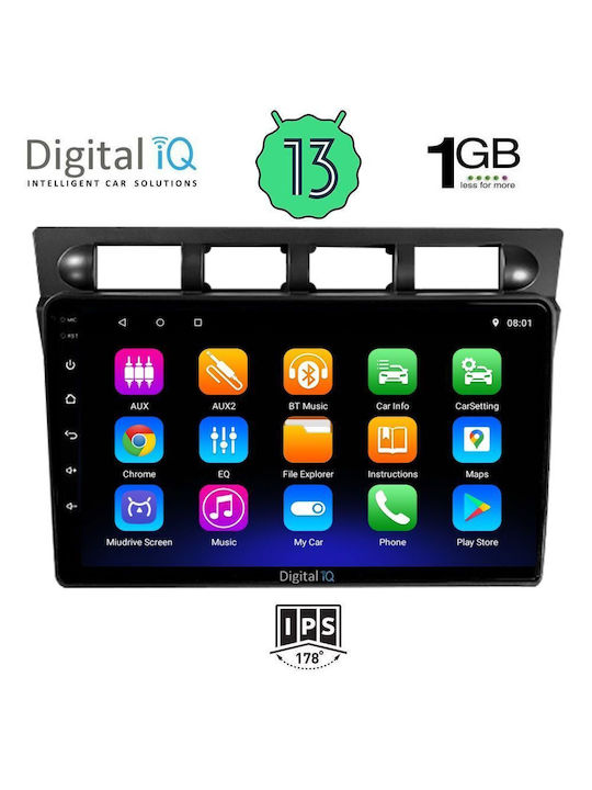 Digital IQ Car Audio System for Kia Picanto 2004-2008 (Bluetooth/USB/WiFi/GPS) with Touch Screen 9"