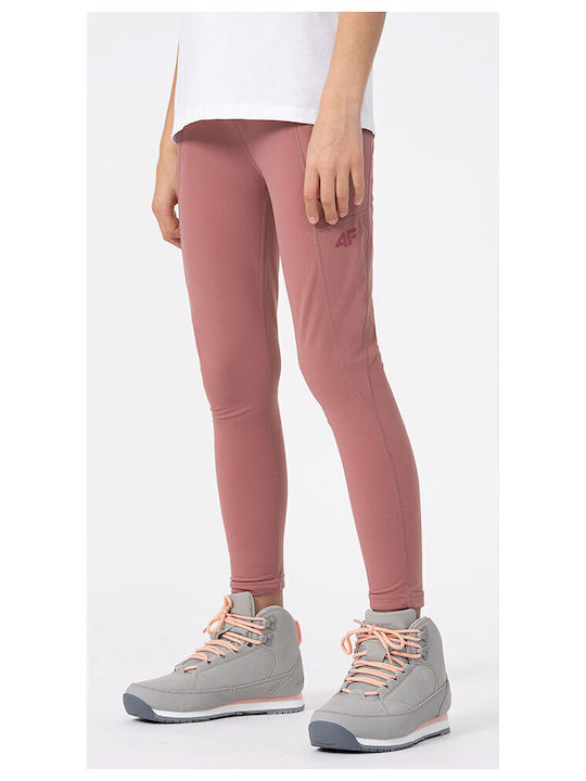 Kinder Leggings Sport Lang Rosa