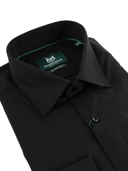 Long Sleeve Shirt Narrow Fit Black