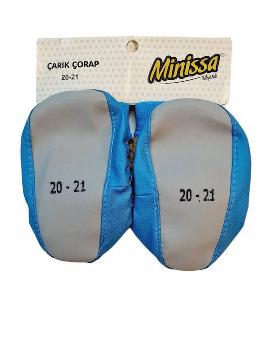 Minissa Kids' Slipper Socks Turquoise