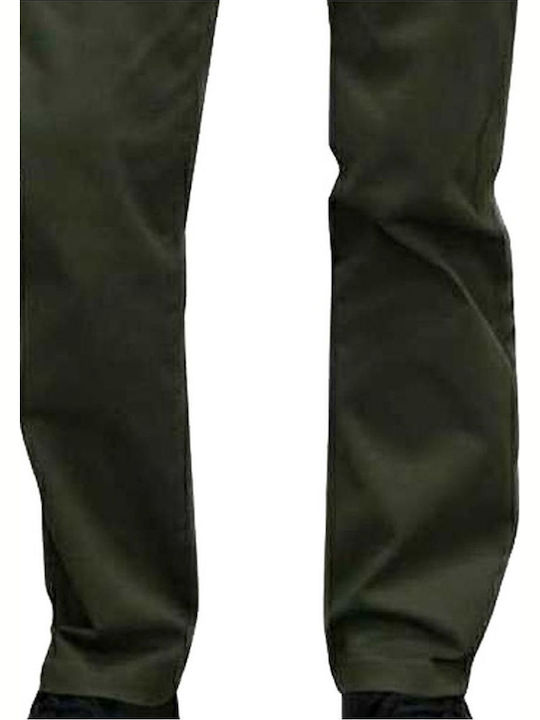 Trousers Chino Elastic Green