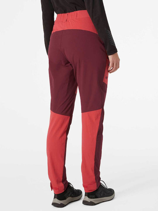 Helly Hansen Women's Hiking Long Trousers Red