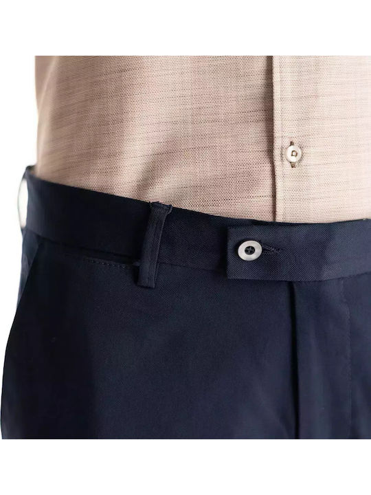Men's Trousers Chinos Slim Fit Blue