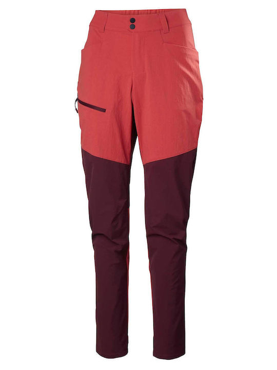 Helly Hansen Tur Femei Lung Pantaloni de drumeție Roșu