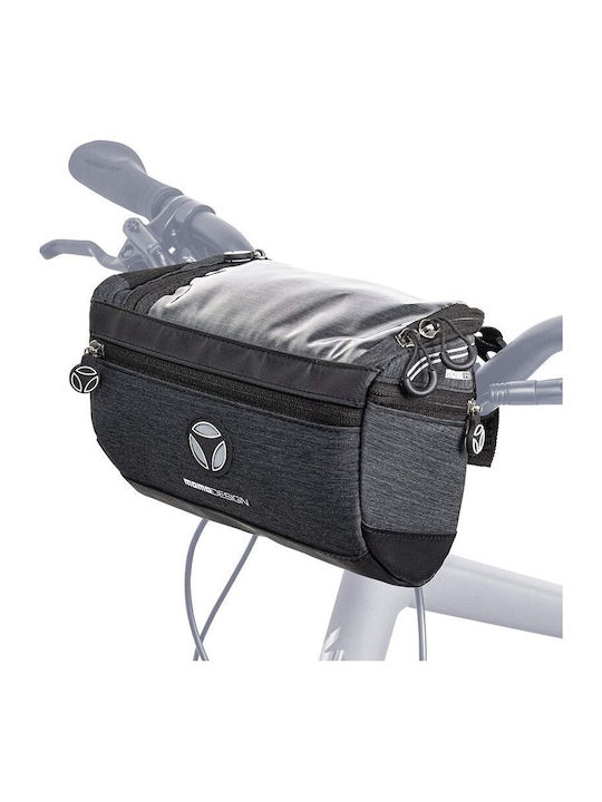 MomoDesign HB01 Geantă pentru ghidon bicicletă Negru