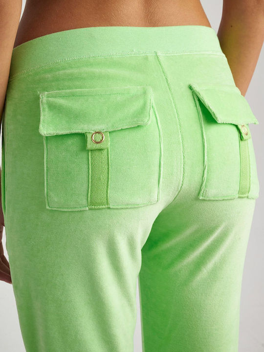 SugarFree Pantaloni de trening pentru femei Bell Albastru Catifea