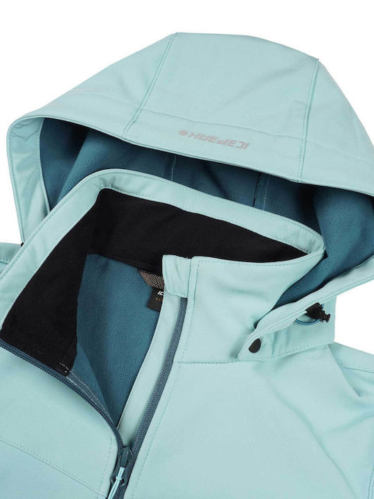 Brenham Women's Short Puffer Jacket for Winter Green