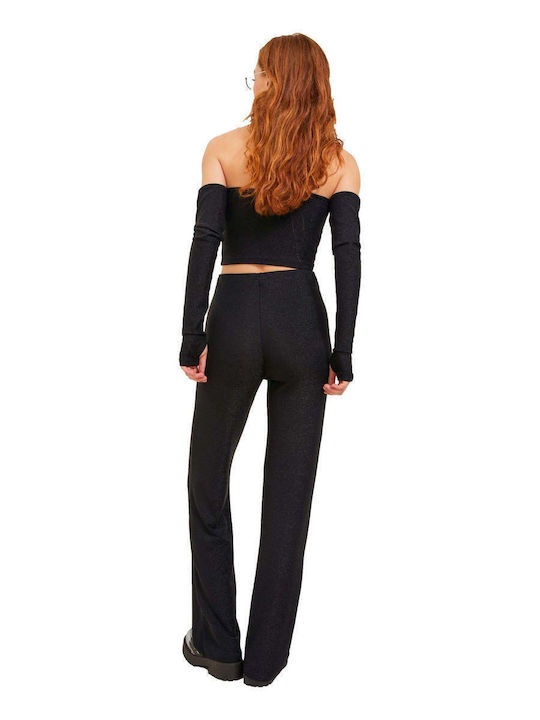 Dama Tesatura Pantaloni Gri