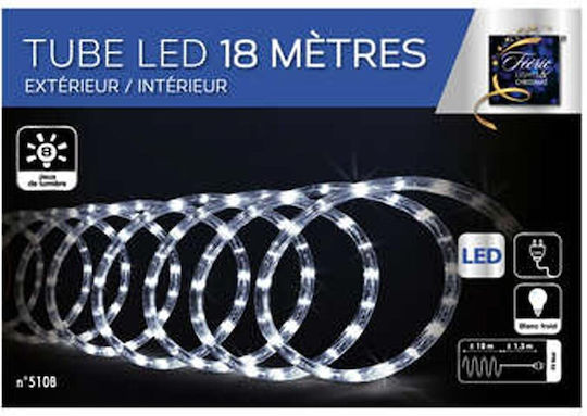 Φωτοσωλήνας 324 Glühbirnen 220V Kaltes Weiß mit Programmen 18m