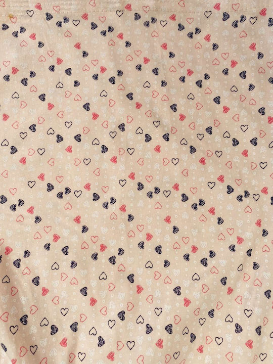 Kal-tsa Winter Damen Pyjama-Oberteil Weiß