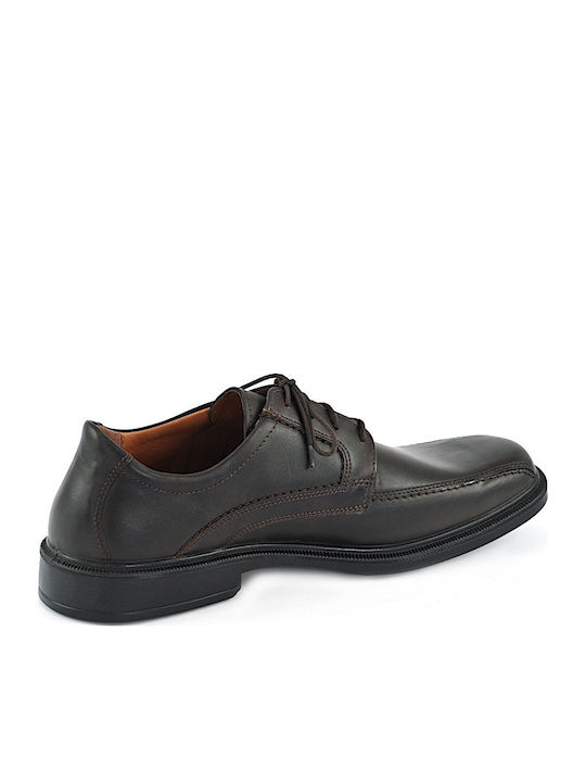 Leder Herren Freizeitschuhe Anatomisch Braun