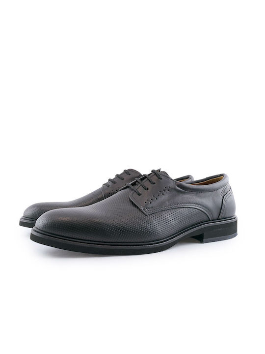 Antonio Shoes 14 Men's Leather Casual Shoes Black