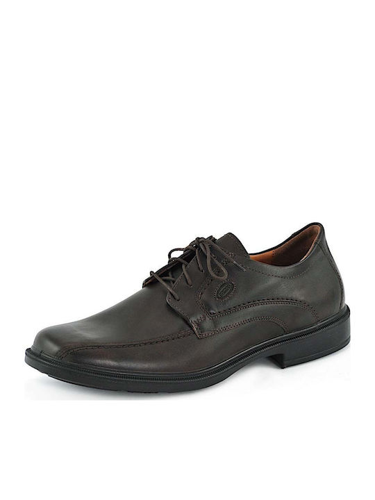 Leder Herren Freizeitschuhe Anatomisch Braun