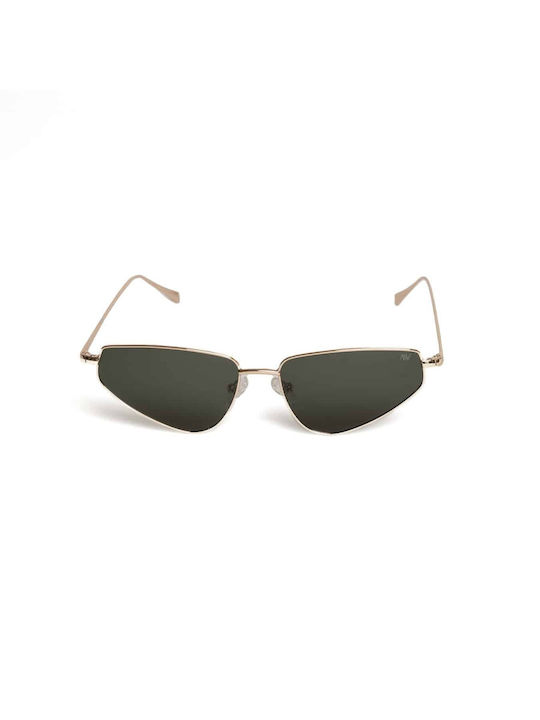 AV Sunglasses Hailey Γυαλιά Ηλίου Χρυσά με Μεταλλικό Σκελετό
