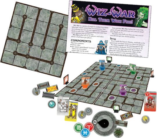 Настолна игра Wiz-war за 2-6 играчи 10+ години (EN) Steve Jackson Games