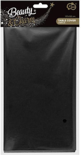 GoDan Party-Tischdecke Halloween Papier 183x137cm Schwarz SH-OFCZ