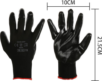 Tpster Nitrile Safety Gloves Black