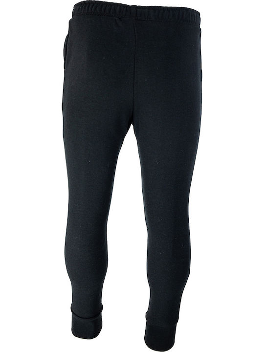 Pantaloni de trening cu Elastic Negru