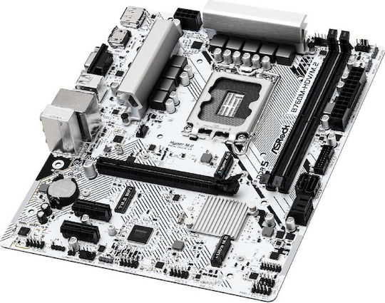 ASRock B760M-HDV/M.2 Motherboard Micro ATX με Intel 1700 Socket 90-MXBMJ0-A0UAYZ