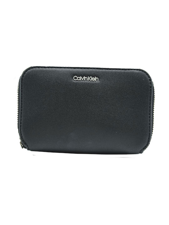 Calvin Klein Din piele Geantă de damă Crossbody Neagră