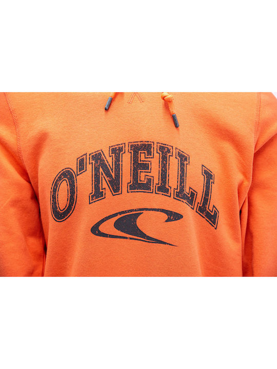 O'neill Herren Sweatshirt mit Kapuze und Taschen Orange