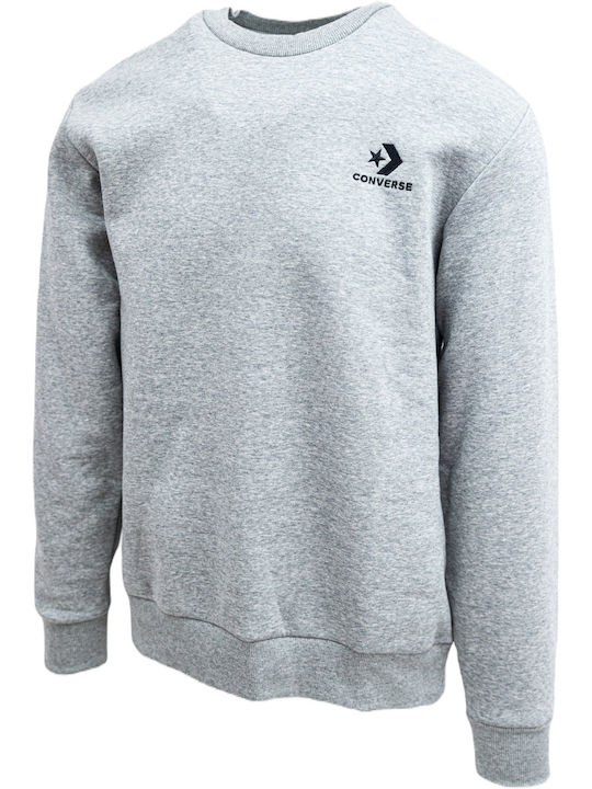 Converse Men's Sweatshirt Gray