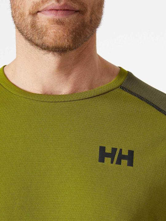 Helly Hansen Lifa Ανδρική Ισοθερμική Μακρυμάνικη Μπλούζα Πράσινη