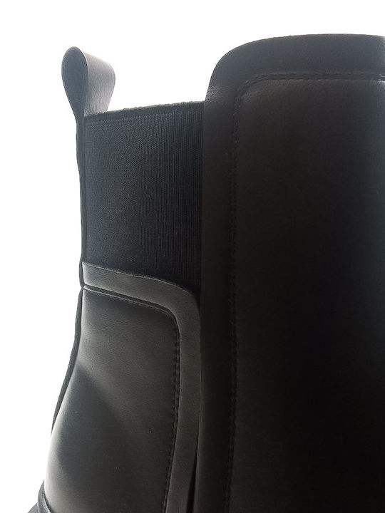 Damen Chelsea Stiefeletten Schwarz