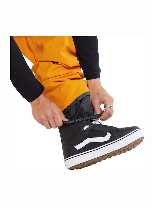 Volcom Gore-tex G1352406-GLD Ανδρικό Παντελόνι Σκι & Snowboard Κίτρινο