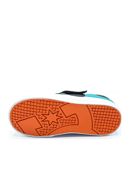 Pure V Παιδικά Sneakers με Σκρατς Μαύρα