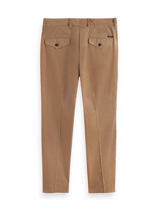 Scotch & Soda Blake Men's Trousers Chino Brown