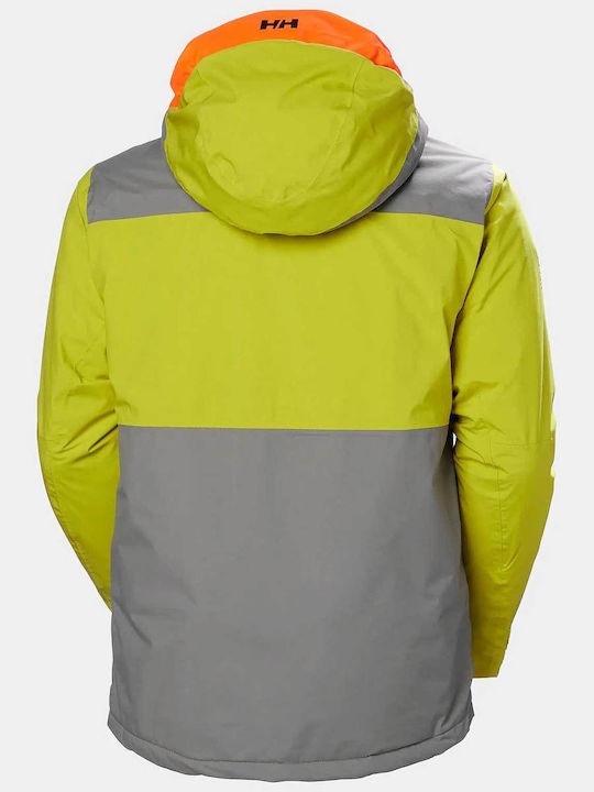 Helly Hansen 65915-452 Ανδρικό Μπουφάν για Σκι & Snowboard Πράσινο