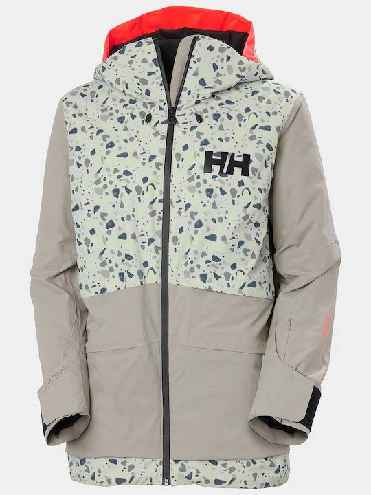 Helly Hansen 65923-885 Γυναικείο Μπουφάν για Σκι & Snowboard Πολύχρωμο