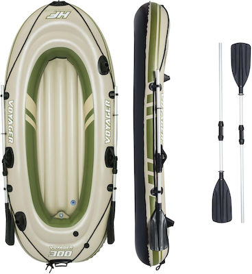 Bestway Hydro-force Voyager 300 Inflatable Boat for 2 Adults with Paddles 243x102cm