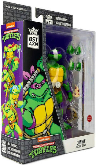 The Loyal Subjects Teenage Mutant Ninja Turtles: Donatello NES 8-Bit Φιγούρα Δράσης ύψους 13εκ. σε Κλίμακα 1:15