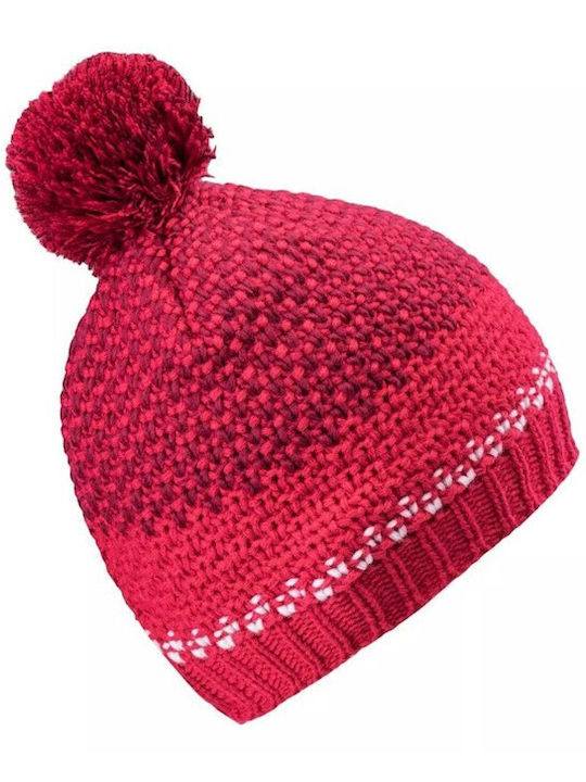 Kids Beanie Knitted Pink