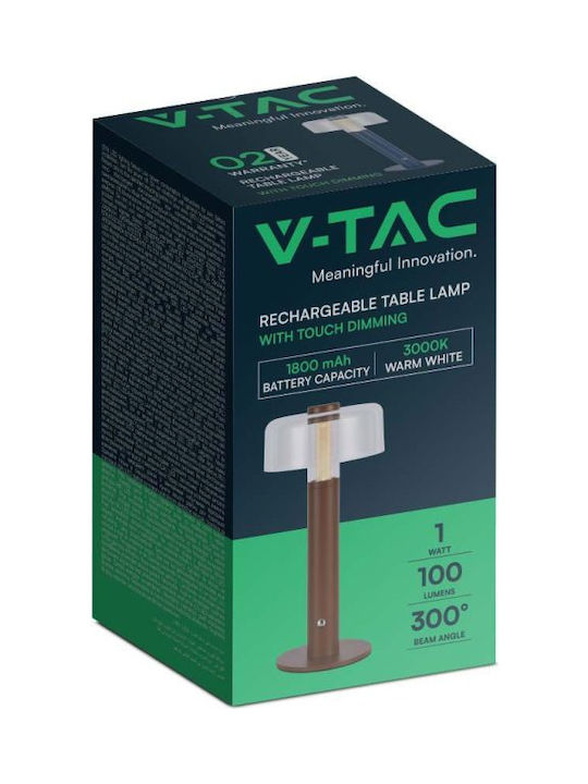 V-TAC Διακοσμητικό Φωτιστικό LED Θερμό Λευκό 3000K 30εκ.