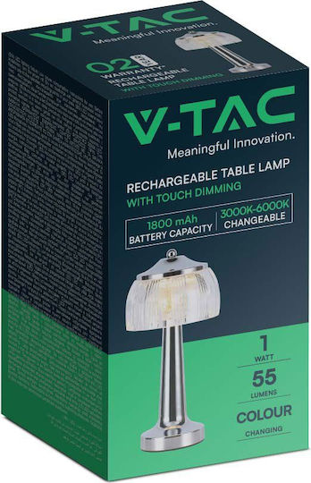 V-TAC Декоративна Лампа Сребрист